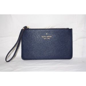 Navy Kate Spade Clutch